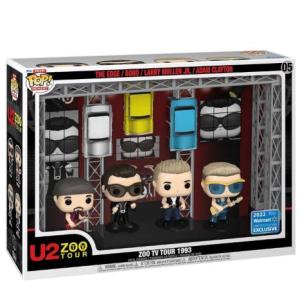 FUNKO POP Edge, Bono, Larry, Mullen JR. y Adam Clayton 05 - U2 Tour 1993 Exclusivo - 889698677738