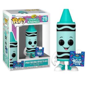 FUNKO POP Crayón Verde Azulado 215 - Colores de Bondad - 889698725385