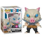 FUNKO POP Inosuke Hashibira 870 - Demon Slayer Edición Especial Terciopelo - 889698744621