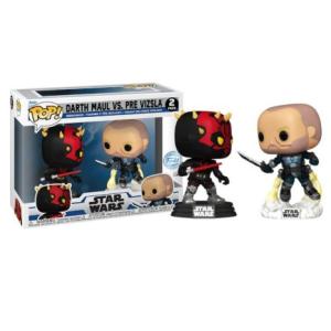 Pack 2 FUNKO POP Darth Maul VS Pre Vizsla - Star Wars Edición Especial - 889698747448