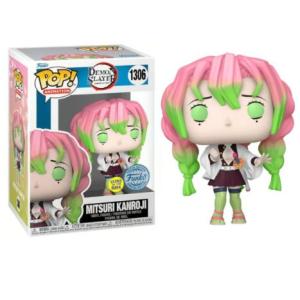 FUNKO POP Mitsuri Kanroji 1306 - Demon Slayer Edición Especial Brillante en la Oscuridad - 889698767026