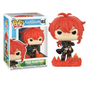 FUNKO POP Diluc Ragnvindr 183 - Genshin Impact Exclusivo - 889698808958