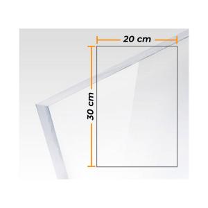 Placa Compossar Transparente 3 mm Metacrilato