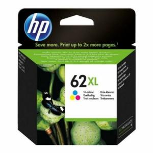 Cartucho de Tinta Original HP 62XL Tricolor Officejet 5740