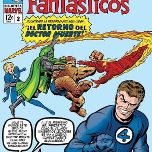 BIBLIOTECA MARVEL 05. LOS 4 FANTÁSTICOS 2. 1962-63. FANTASTIC FOUR 6-11 USA 