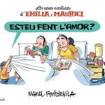 ESTEU FENT L' AMOR? (LES NOVES AVENTURES DE EMILIA I MAURICI) (COMIC) (CATALAN) 