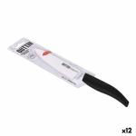 Cuchillo de Cocina Quttin Ceramic Blanco Negro 15 cm (12 Unidades)