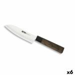 Cuchillo de Cocina Quttin Santoku Takamura 12 cm (6 Unidades)