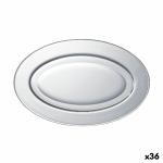 Fuente de Cocina Duralex Lys Cristal 26 x 16,8 x 3 cm (36 Unidades)