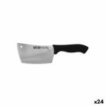 Macheta de Cocina Quttin Kasual 14 cm Negro Plateado (24 Unidades)