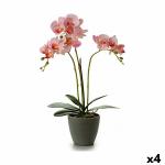 Planta Decorativa Orquídea 19 x 48 x 24 cm Plástico (4 Unidades)