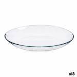 Fuente de Cocina Invitation Ovalada Transparente Vidrio 820 ml (13 Unidades)