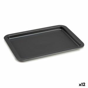 Bandeja para Horno Gris Metal 48 x 3 x 33,5 cm (12 Unidades)