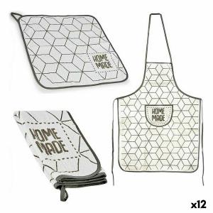 Set de Cocina Home Made 2 Piezas Blanco (12 Unidades)