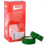 Cinta Adhesiva Apli Verde 8 Piezas 19 x 33 mm