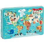 Puzzle Infantil Apli Mapamundi 24 Piezas 48 x 32 cm