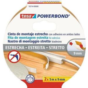 Cinta de Doble Cara TESA Transparente 9 mm x 5 m