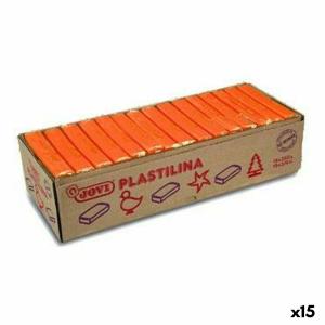 Barras de plastilina Jovi Naranja (15 Unidades)