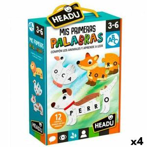 Juego de Mesa HEADU Mis primeras palabras (4 Unidades) (ES)