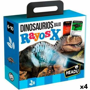 Juego Educación Infantil HEADU Dinosaurios Rayos X (4 Unidades)