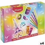 Set de Manualidades Maped Mini Cute Multicolor 12 Piezas (4 Unidades)