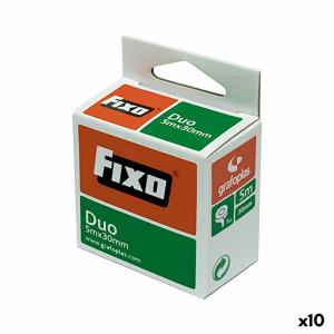 Cinta de Doble Cara Fixo 30 mm x 5 m (10 Unidades)