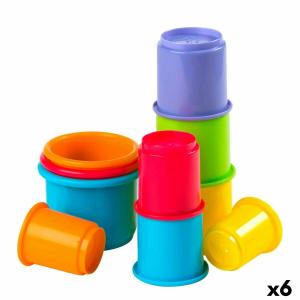 Juego de Habilidad para Bebé PlayGo 10 Piezas 7 x 27 x 7 cm (6 Unidades)