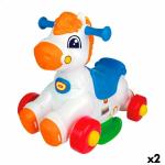 Correpasillos Winfun Caballo 57 x 43 x 35 cm (2 Unidades)