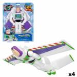 Juguete Volador Toy Story Buzz Lightyear Real Flyer 44 x 27 x 13 cm (4 Unidades)