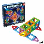 Juego de Construcción Cra-Z-Art Magcreator 31 Piezas (4 Unidades)