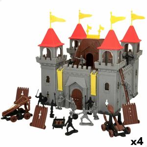 Juego de Construcción Colorbaby Medieval Fighters 25 Piezas (4 Unidades)