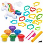 Juego de Plastilina PlayGo Unicornio (6 Unidades)