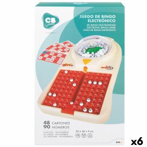 Bingo Automático Colorbaby Cartón Plástico (6 Unidades)