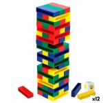 Bloques de Construcción Colorbaby 5 x 1 x 1,5 cm (12 Unidades) (61 Piezas)