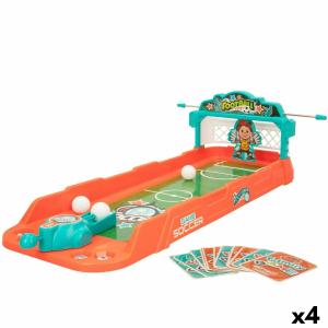 Juego de puntería Colorbaby Fútbol 33,5 x 18,5 x 63 cm (4 Unidades)