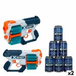 Set 2 Pistolas Lanzadardos Zuru XCESS 31 x 19 x 6 cm (2 Unidades)