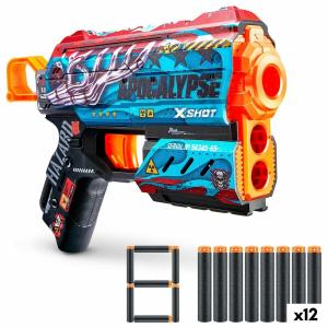 Pistola de Dardos Zuru X-Shot Flux 21,5 x 14 x 4 cm (12 Unidades)