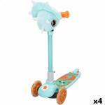 Patinete Scooter K3yriders Dino Azul 4 Unidades