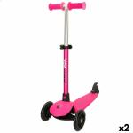 Patinete Scooter Eezi Rosa 2 Unidades