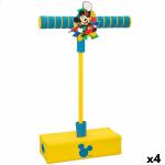 Saltador pogo Mickey Mouse 3D Amarillo Infantil (4 Unidades)