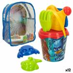 Set de Juguetes de Playa Peppa Pig Polipropileno (12 Unidades)