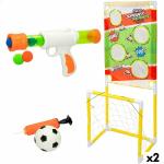 Juego de puntería Colorbaby Diana Portería de Fútbol 48,5 x 113 x 35,5 cm (2 Unidades)