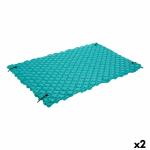 Flotador Hinchable Intex Manta Turquesa 290 x 213 cm (2 Unidades)