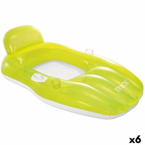 Sillón Hinchable para Piscina Intex Chill 'n' float 163 x 104 cm (6 Unidades)