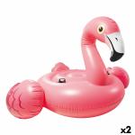 Isla Hinchable Intex Flamingo 203 x 124 x 196 cm (2 Unidades)