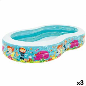 Piscina Hinchable Intex Paradise 700 L 262 x 46 x 160 cm (3 Unidades)