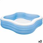 Piscina Hinchable Intex Azul 1250 L 229 x 56 x 229 cm (2 Unidades)