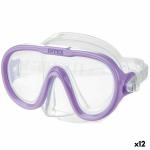 Gafas de Snorkel Intex Sea Scan Morado (12 Unidades)