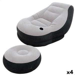 Sillón Hinchable Intex ULTRA LOUNGE 99 x 76 x 130 cm (4 Unidades)