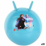 Pelota Saltarina Frozen Ø 45 cm Azul (10 Unidades)